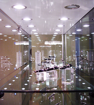 Display de sticla  Accesoria